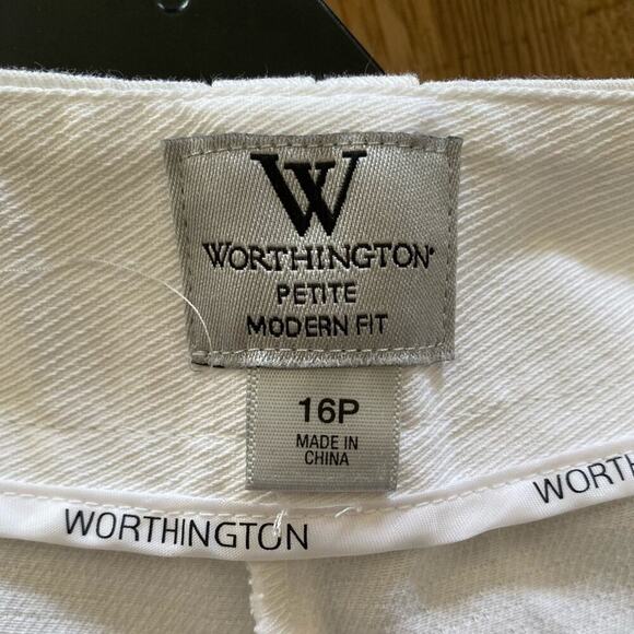 WORTHINGTON PETITE MODERN FIT WOMENS PANT SIZE 16P - Picture 3 of 3